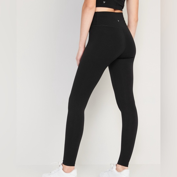 Old Navy Extra High Waisted Powerchill Leggings Power Chill Pocket Go Dry - Picture 4 of 8